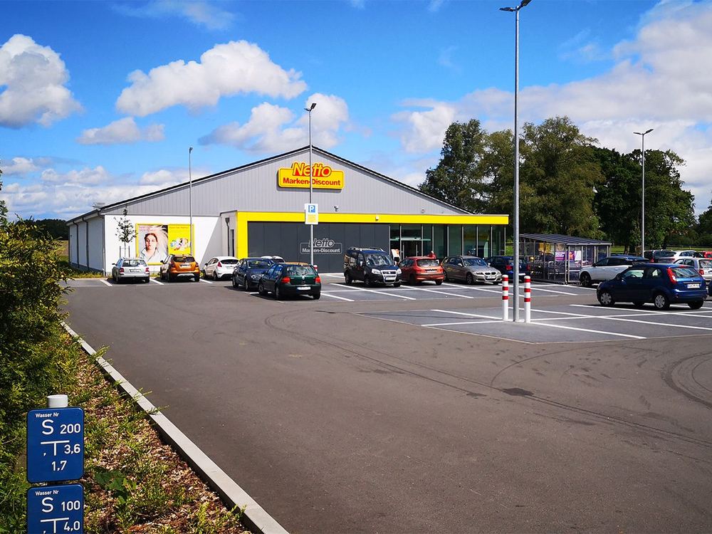 Verbrauchermarkt Wehdel – Gewerbebau